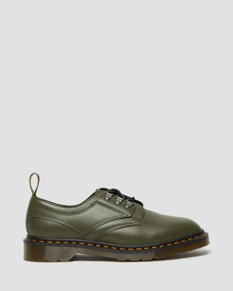 Dr Martens 1461 Verso Smooth Leren Oxford Schoenen Dames Groen | NL 419PJJ